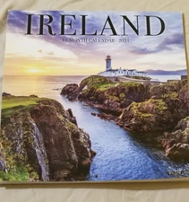 2021 WALL CALENDAR IRELAND 18 Month Willow Creek Press