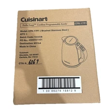 Cuisinart 1.8 Qt. Cordless Electric Tea Kettle Stainless Steel