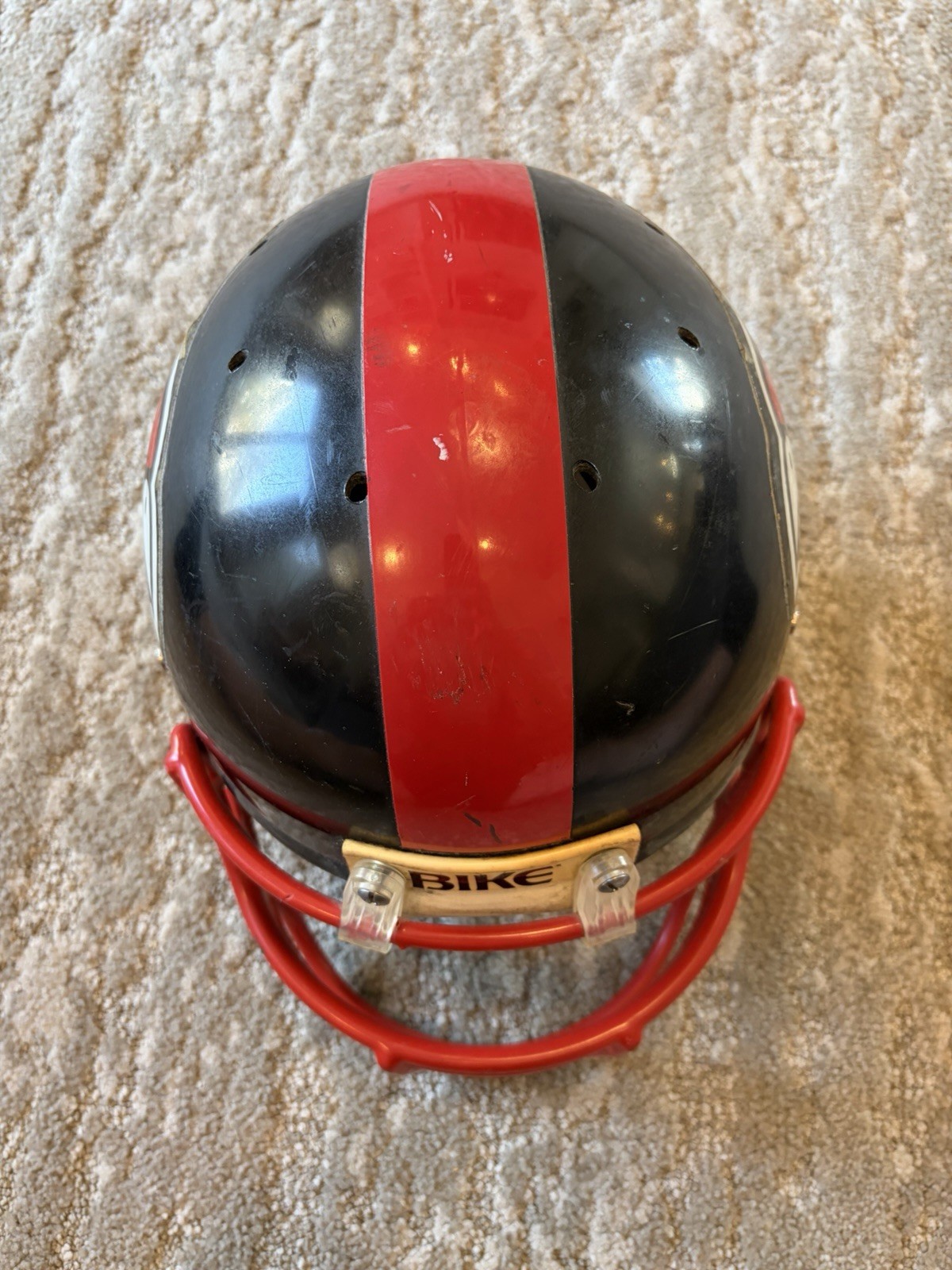 Louisville Cardinals BIKE AiR Power 1983 Vintage Game Used NCAA Football Helmet