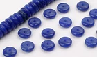 50 Mystic Seaport Czech Glass Rondelle Beads 6MM