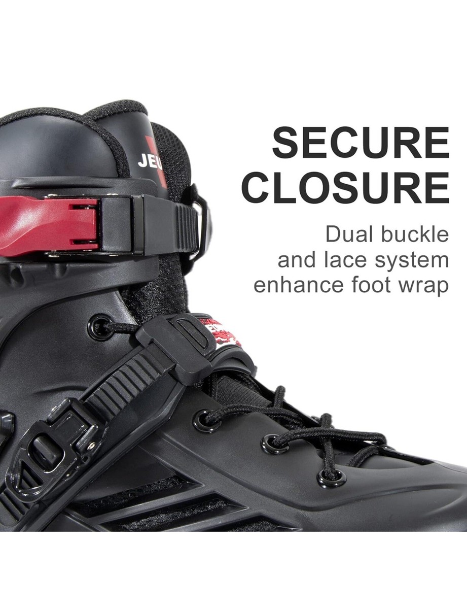 JEUWITH Inline Skates, 3 Wheels 110mm Roller Skates Blades