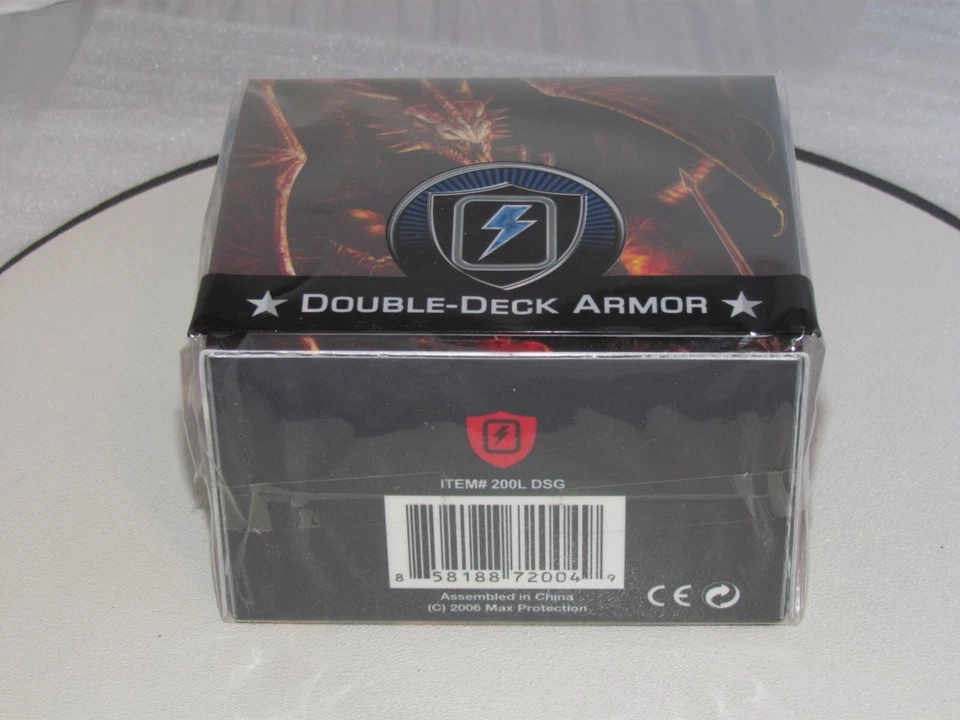 Dragon's Lair second edition Double-Deck Armor Max Protection CARD BOX for MTG - Image 3 of 3