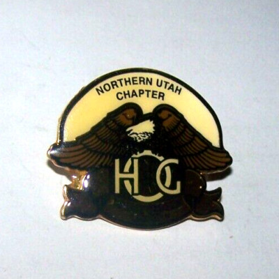 Harley Davidson Owners Group HOG Northern Utah Region Chapter Utah Vest Pin