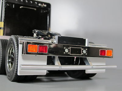 Aluminum Rear Bumper Bar Protector Guard Tamiya RC 1/14 King Hauler Semi Truck