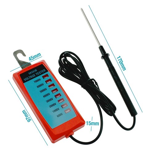 Pocket Fence Controller 600V to 7000V Electric Fence Voltage Tester Garden Tools - Picture 11 of 12