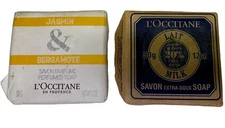 L' Occitane Soap Jasmin & Bergamote + Milk 50 g/ 1.7 Oz Travel Size Mini New