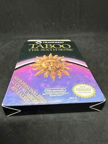 Taboo The Sixth Sense USA NTSC Nintendo NES CIB Oval In Perfect Condition