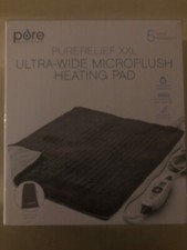 Pure Enrichment Purerelief Xxl 20"X24" Electric Heating Pad For Back Pain And