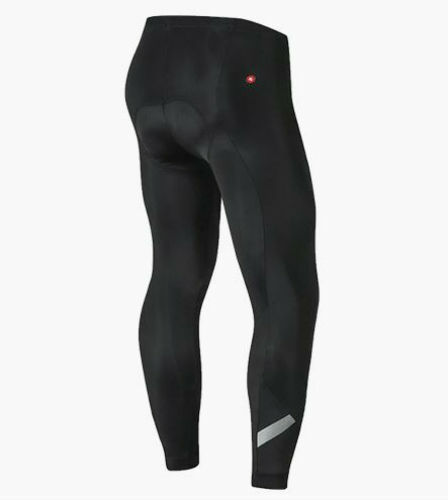 Mens Padded Cycling Bike Long Pants Bicycling Riding Compression Sports Sponge - Picture 5 of 7