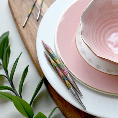 KnitPro Symfonie Wood Interchangeable Circular Knitting Needle Tips 3mm to15mm