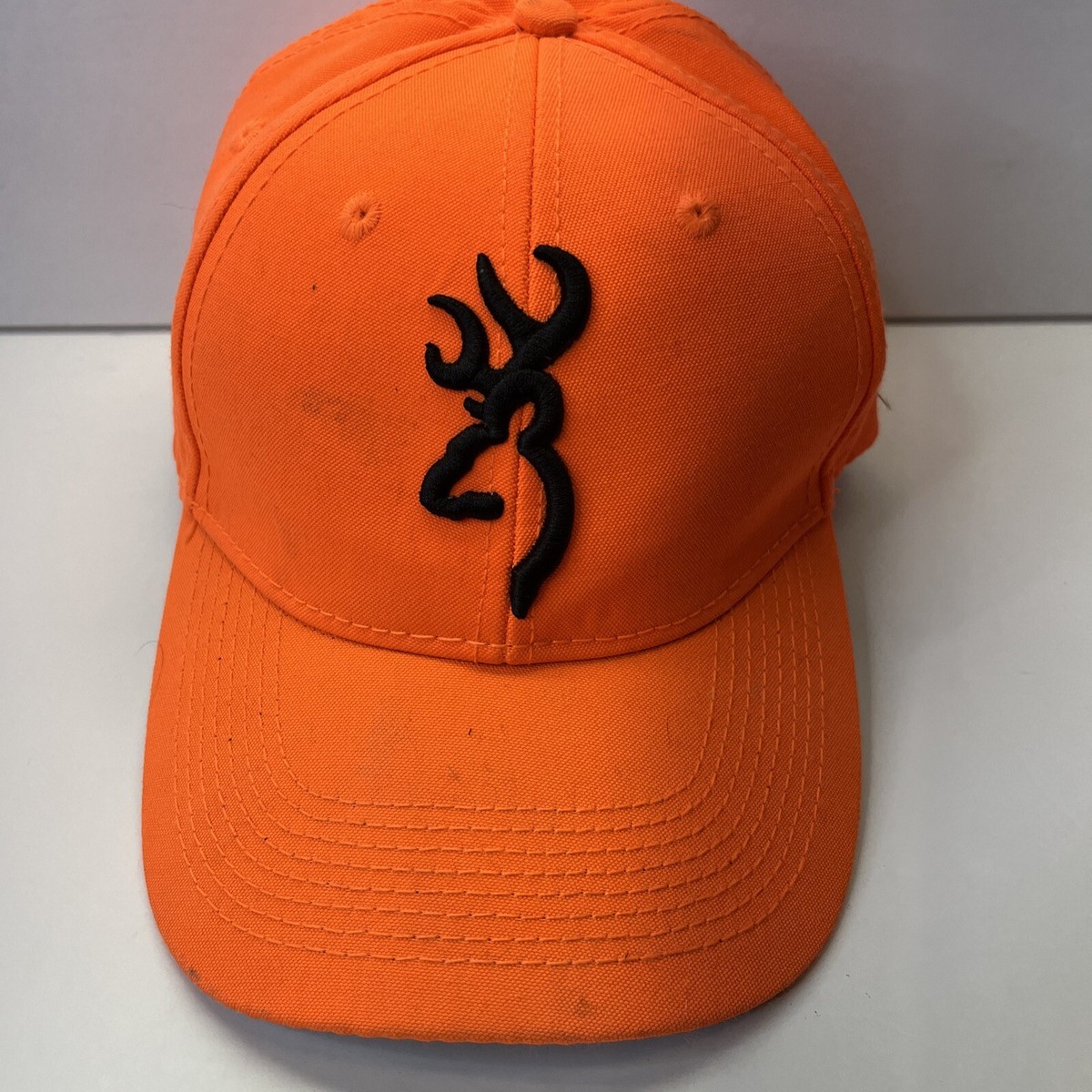 Casquette Baseball Browning Homme - Orange Flamboyant, Taille S, Réglable, Chasse