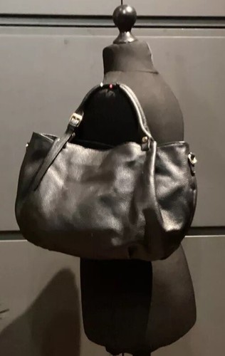 Black, Genuine Leather Handbag, Borse In Pelle, Made In Italy - Picture 12 of 14