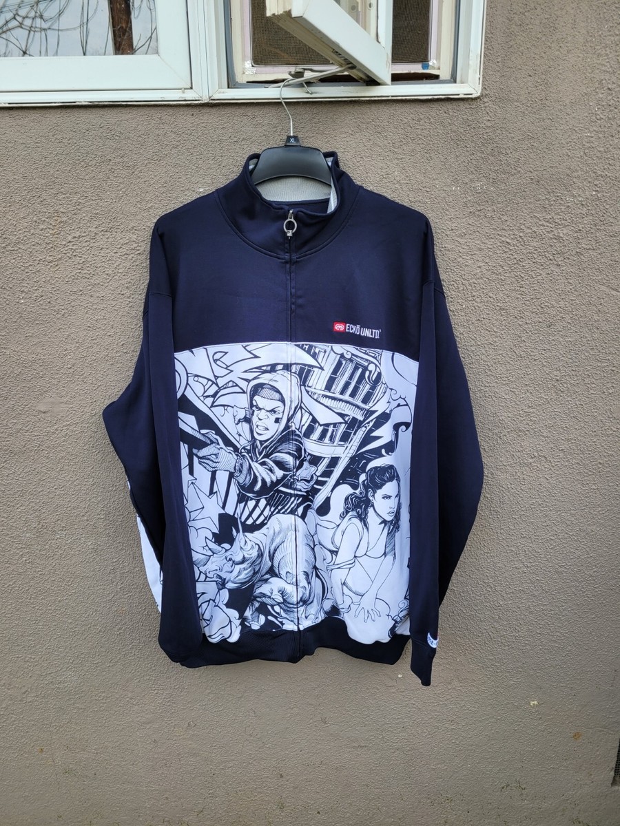 Vintage Y2k Ecko Unltd Track Jacket Size 2XL | eBay