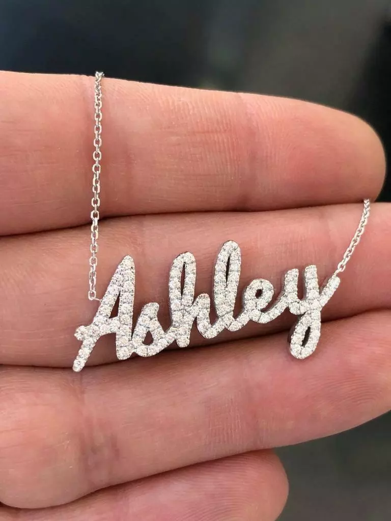14k White Gold Natural White Diamonds Custom