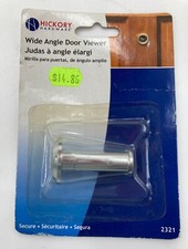 Visor de puerta gran angular cromado 190 grados nuevo en paquete