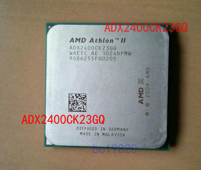 AMD ATHLON II X2 240 ADX2400CK23GQ SOCKET AM2+/3 CPU