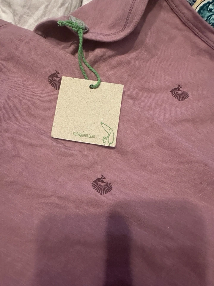 Mini manta Kate Quinn 100 % algodón orgánico nueva con etiquetas Foto 2 de 4