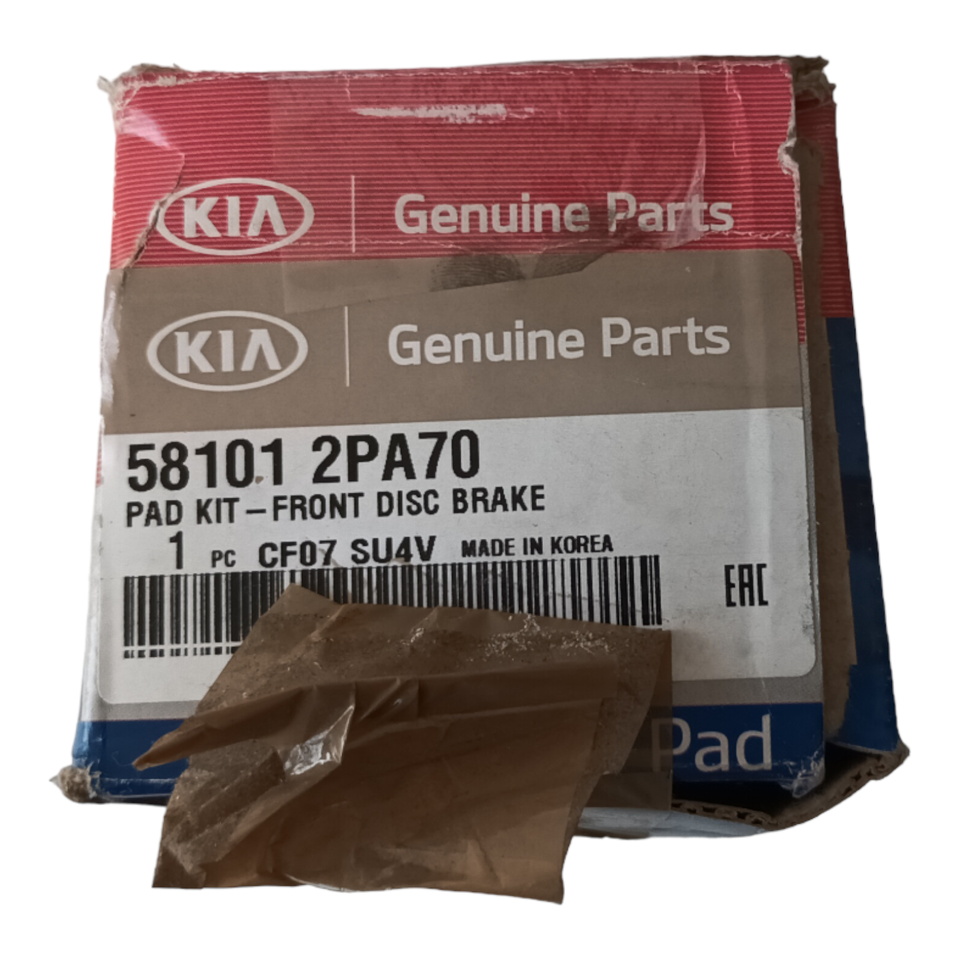 Original Kia Sorento Front Disc Brake Pads Kit 581012PA70 eBay