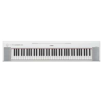 Yamaha NP-35 76-Key Piaggero Ultra-Portable Digital Piano, White