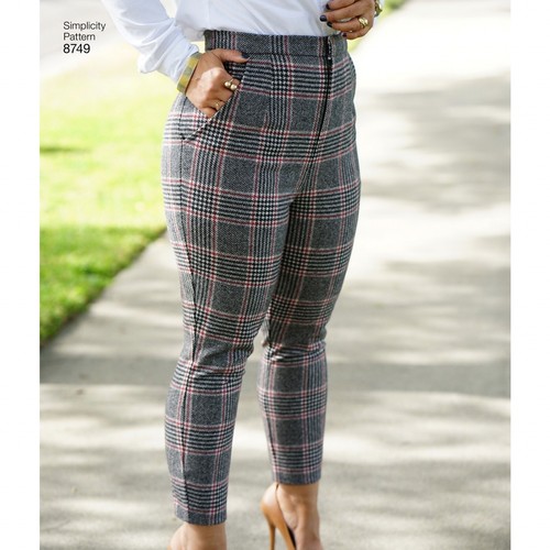 Giacca, pantalone donna SIMPLICITY modello cucito 8749 Misses 20w-28w sconto 20% - Foto 5 di 9