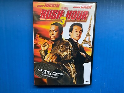 RUSH HOUR 3 - DVD (Widescreen) w/Jackie Chan - Chris Tucker | eBay