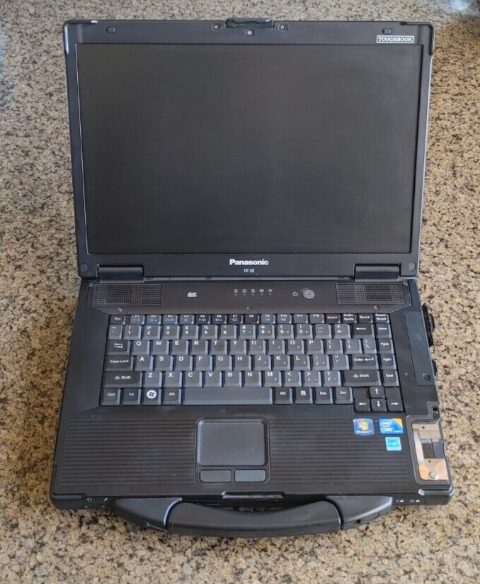 Panasonic Toughbook CF52P For Parts/Not Working No RAM, Battery