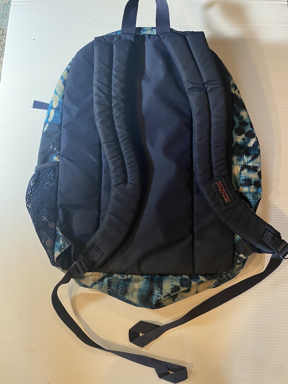 JanSport Tie Dye Big Student Backpack Indigo Shibori 2,100 Cubic Inches