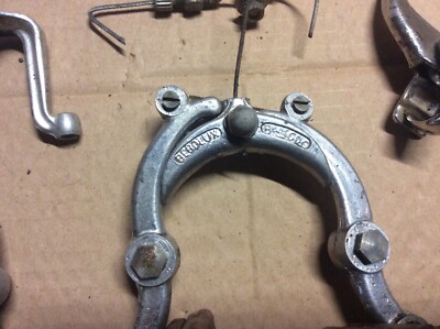 Bebolux randonneur étriers ALUMINIUM POIGNETS /VÉLO VÉLOS ANCIEN BICYCLE BRAKE