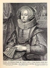 Empress Maria Anna - Infanta of Spain - Mar�a Ana de Austria - Ferdinand III