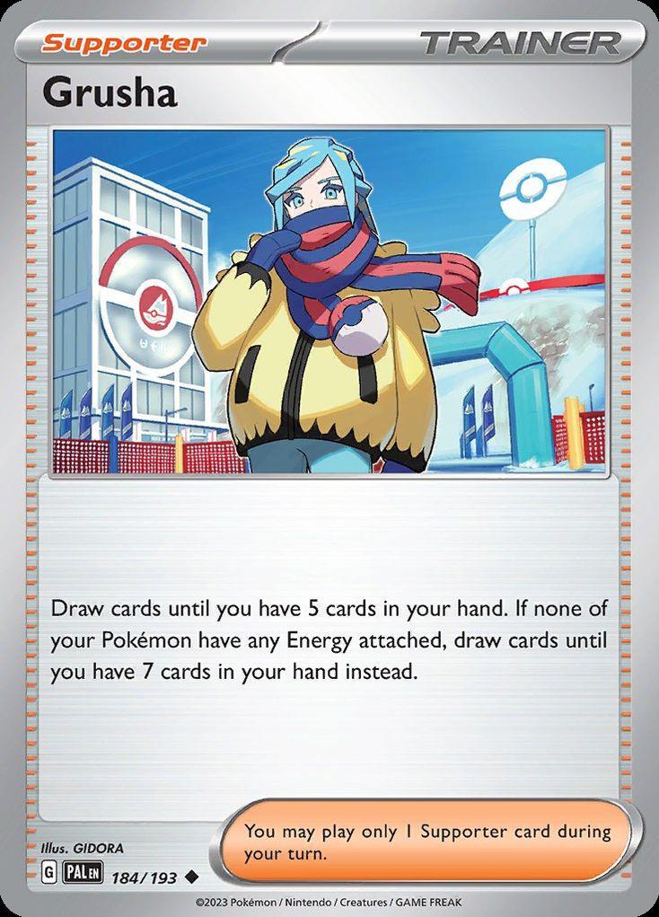 Pokemon Grusha (184/279) Paldea Evolved NM | eBay
