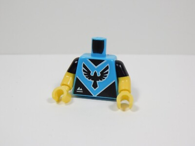 LEGO Medium Azure Printed Torso Minifig Bird Vita Rush A10