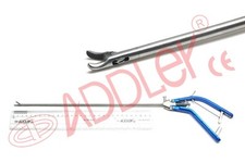 LAPAROSCOPY NDL HOLDER RIGHT CURVED INST MFG ISO CERT CO  ADDLER