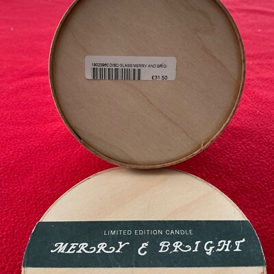 Duftkerze Limited Edition, Weihnachtsduft, brennt 95 Stunden.