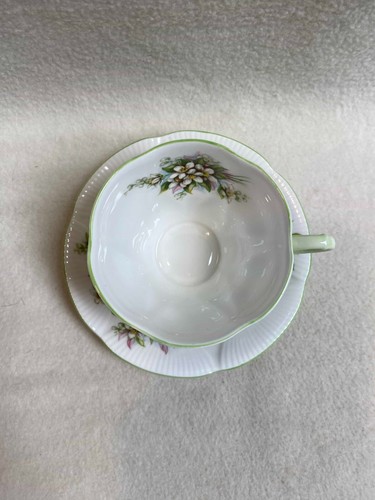 Royal Albert Blossom Time Series - Orange Blossom - Teacup and Saucer - Picture 5 of 7