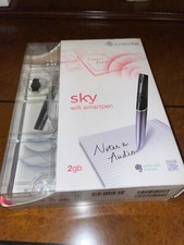 Livescribe Sky WiFi 2 GB Black Digital Notes Audio Smartpen For Parts