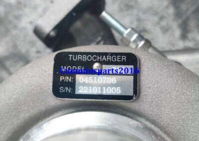 NEW B1G 04510706 04510707 21761005 DEUTZ TCD2012L06 140HP