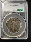 Photo of a 1921-S Walking Liberty Half Dollar from an eBay listing that sold on Jul 22, 2026