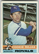 1976 Topps Cookie Rojas #311 Kansas City Royals