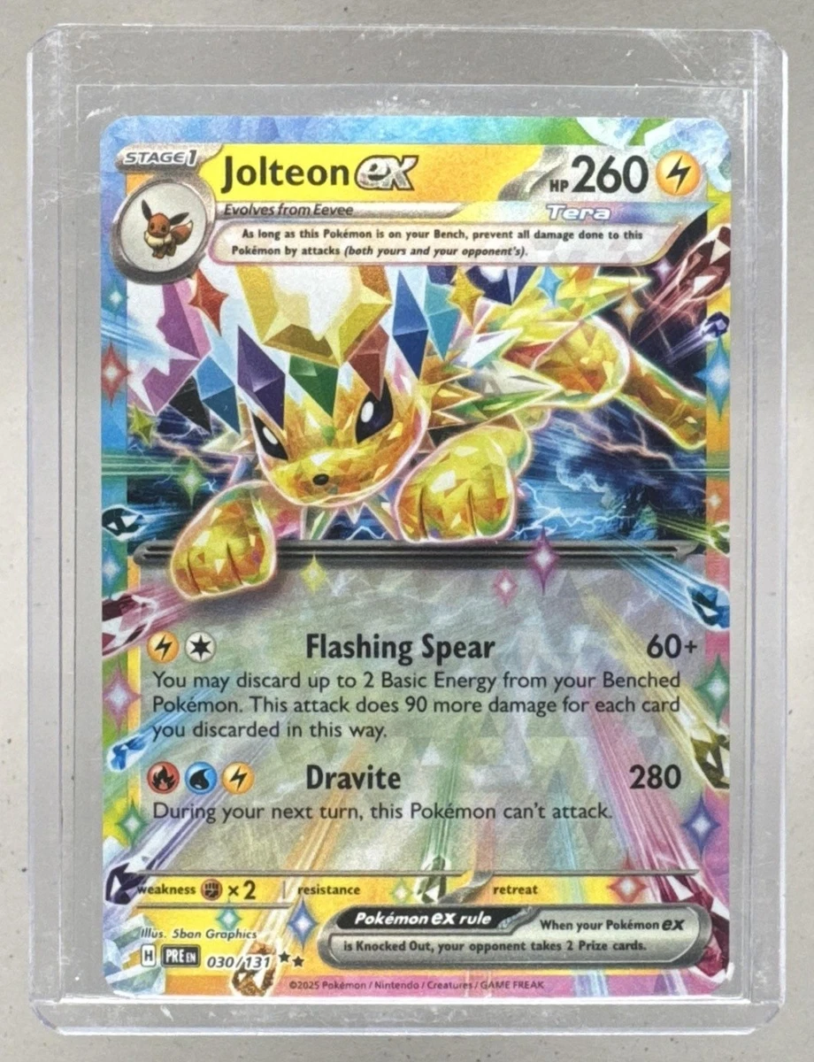 Jolteon ex Pokémon TCG Cards for sale | eBay