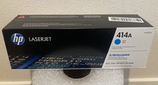 HP 414A Cyan Toner Cartridge W2021A Original Genuine LaserJet Sealed OEM