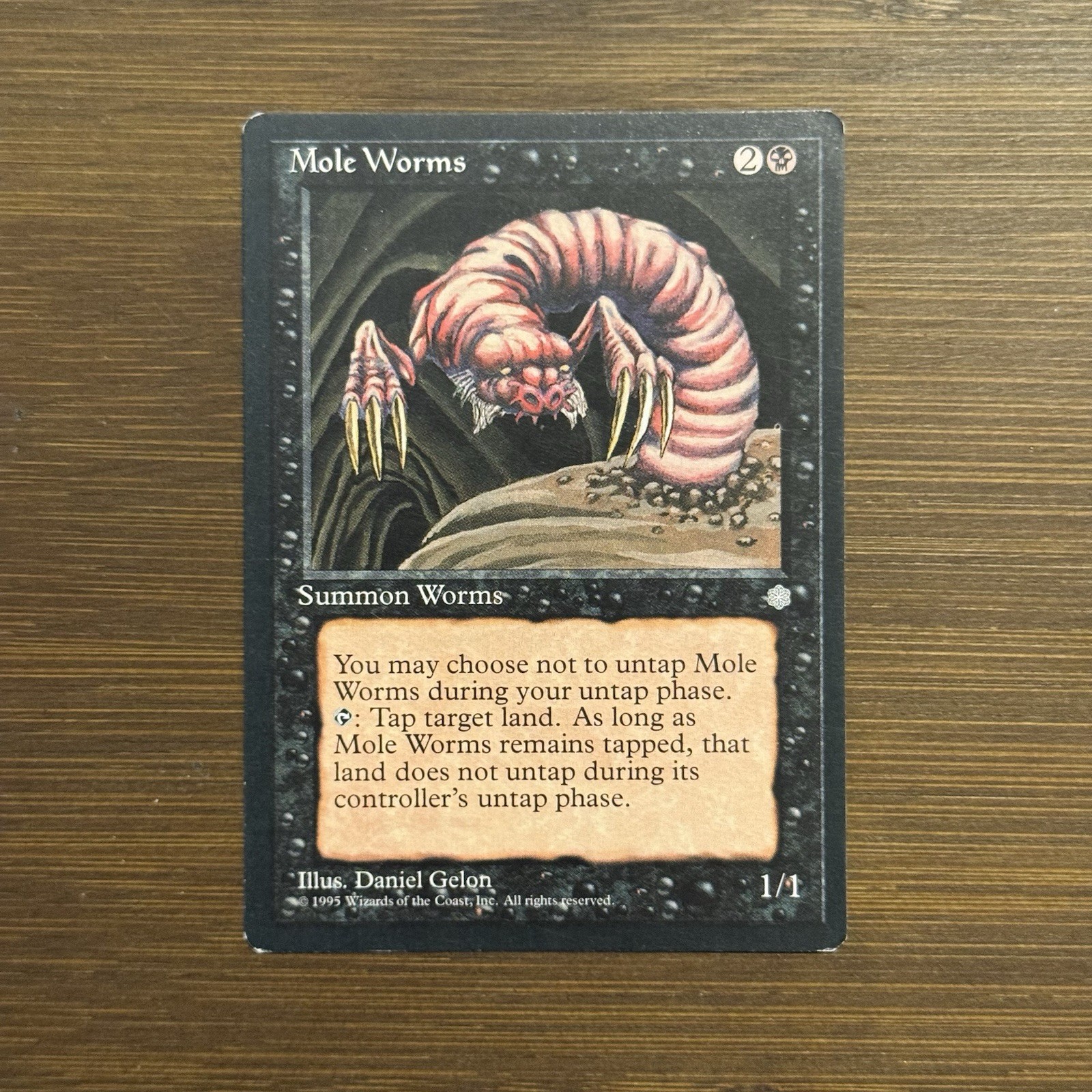 Mole Worms MP Ice Age 1995 Magic the Gathering MTG TCG