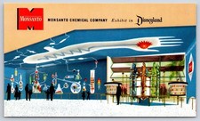 Vintage California Postcard ANAHEIM Monsanto Exhibit Disneyland