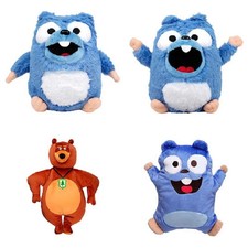 Grizzy and the Lemmings Plush Grizzy Lemming Toys for Animation Fans