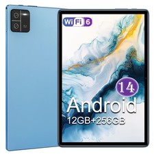 Gaming WiFi Tablet Android14 12GB RAM 256GB ROM Tablet Octa-core 2.4G 5G 8000mAh
