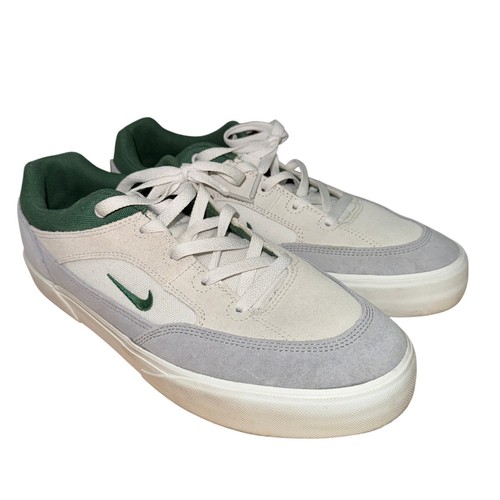 Nike SB Malor Platinum Mens 10 Pre-Owned Tint/Wolf Grey FV6064-002 Skate Shoes