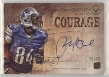 2012 Topps Valor Valor Auto Rookie Courage 30/70 Ryan Broyles #VA-RB Auto 0c2