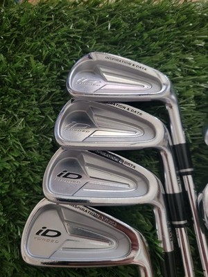 PRGR iD FORGED 2011 4- PW Iron Set Golf Clubs DG XP S300 Steel Shaft Stiff Flex 