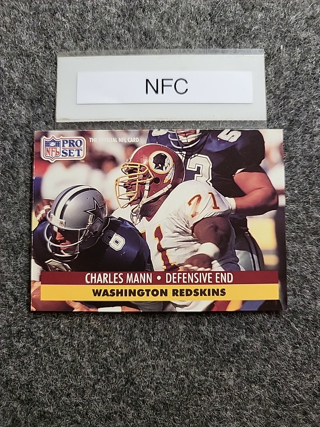 1991 Pro Set - Charles Mann #680