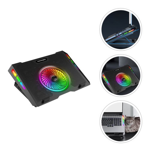 1Pc Laptop Cooling Rack Multi-functional Laptop Cooler Portable Cooling Stand - 第 5/12 張圖片