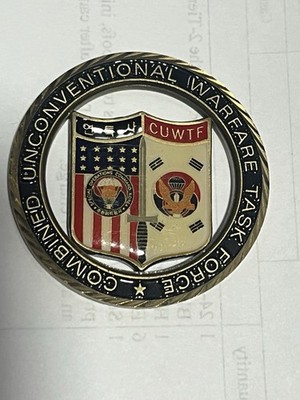 Combined Unconventional Warfare Task Force Korea Deputy Commanders Cut out chall